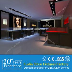 China jewelry counter display for interior jewellery shop furniture supplier