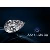 China La pera cortó los diamantes flojos blancos de Moissanite para los bolsos 5m m x 8m m wholesale
