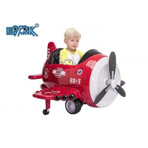Coin Operated Children Remote Controlled Airplane Plaza Car Kiddie Ride