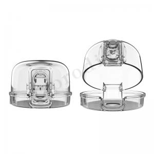 Transparent Plastic Oven Knob Covers , Multipurpose Gas Knob Covers