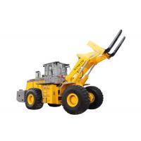 China 27T Stone Block Hydraulic Forklift Wheel Loader With Quick Hitch With 178KW Engine on sale