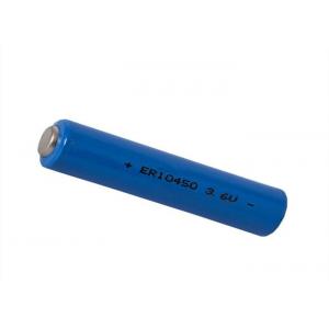 Cyclindrical ER10450 3.6 Volt AAA Li SOCl2 Battery For No.7 Smoke Sensor