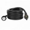 China Heavy Duty 50 Amp Generator Extension Cord 14-50P to SS2-50R for RV Transfer Switch Home Backup Weatherproof with Grip Handle wholesale