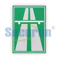China ODM Waterproof Reflective Aluminum Highway Road Sign Symbol For Traffic on sale