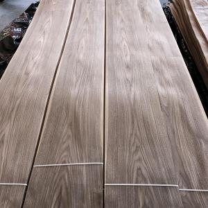 China Natural walnut wood veneer 0.5mm wood veneer plywood used for cabinet wall and door decoration supplier