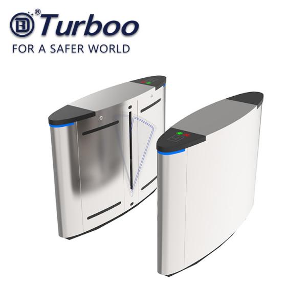 Handicap Flap Barrier Optical Barrier Turnstiles Entry Systems For High End