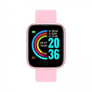 Full Font Blood Pressure Monitor Smartwatch Fitness Tracker IP68 For Girls