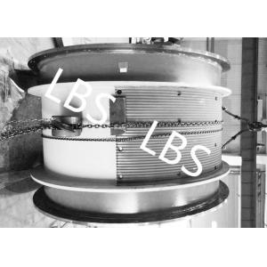 China Heavy Steel Wire Rope Winch Drum With LBS Double Broken Line Rope Groove supplier