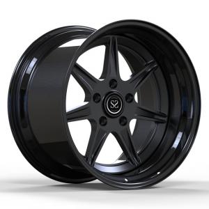 20inch 2 Piece Forged Step Big Lip Rims Wheels Gloss Matte Black For Porsche Cayman