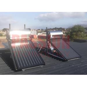 Closed Loop Circulation Rooftop Solar Water Heater , Solar Energy Flat Plate Water Heater