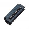 Negro 30%GF UL94V-0 ROHS del Pin PBT del conector 16 del zócalo de WCON 1.27m m