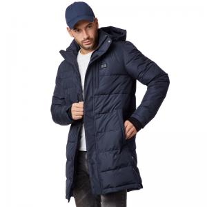 China Winter Long Sleeved Jacket For Men With Battery Power Heating supplier