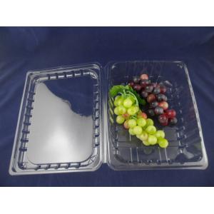 PET Recyclable Clamshell Packaging Box Plastic ISO9001