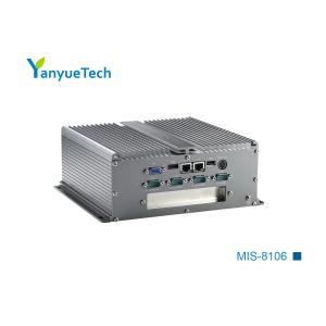 China Expansão Fanless encaixada 2LAN 6COM 6USB do PCI do processador central 1 do PC 1037U da caixa supplier
