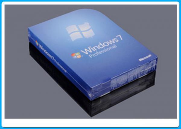 32 Bit Full Version Windows 7 Professional Retail Box DVD With 1 SATA Cable