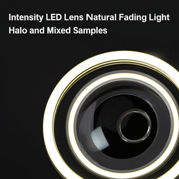 intensity LED Lens Natural Fading Light Halo and Mixed Samples Guaranteed