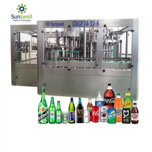China Juice Carbonated Drink Water Bottle Filling Machine Aluminum Tin Can Making Machine supplier