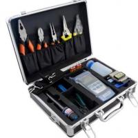 China Portable FTTH Aluminum Fiber Optic Tools Box multiple set kits on sale