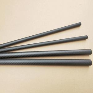 Abrasion Resistant 25MM Carbon Fiber Tube High Strength