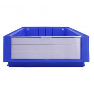 Office Storage Stackable Plastic Storage Bin with Customized Logo and 100% PP Material