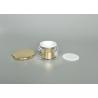 Silver / Golden Cosmetic Cream Jar , Empty Acrylic Round Cream Jar