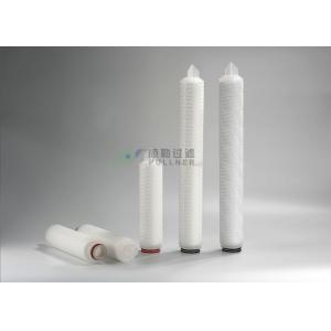 Pharmaceutical Pleated Filter Cartridge 2.7" Diameter Pleated Filter Cartridge PP Material 5micron