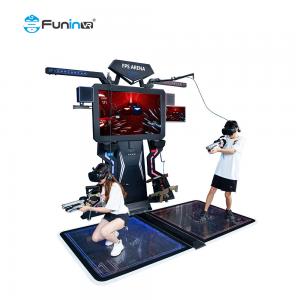 China New Business Ideas Invest VR Simulator 9d Virtual Reality Cinema 2 players Shooting game Machine supplier