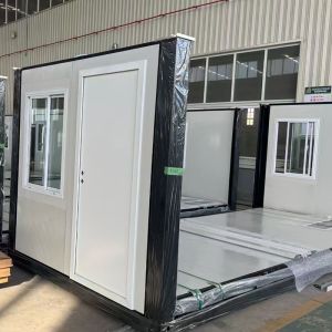 China Mobile Prefabricated Foldable House and Foldable Temporary 20ft 40ft Modular Folding Container House wholesale