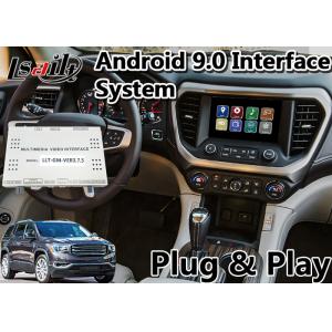 China Lsailt Android 9.0 Car Gps Navigation Box For GMC Acadia Carplay Video Interface wholesale