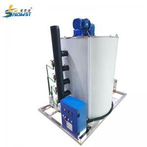 10T Stainless Steel Flake Ice Evaporator Commercial Ice Systems With Expansion Valve