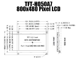 China 5 polegadas para HI TFT Module Display 800x480 Pontos Painel com placa de controle LCD wholesale