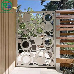 China Branches Powder Coated Aluminium Decorative Screens Thickness 10MM supplier