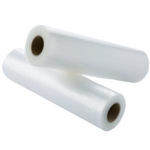 China 3 Mils Embossed Vacuum Sealer Rolls Food Grade Plastic Nylon Vacuum Pouches supplier