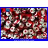 White / Blue / Red / Black Plastic PP 13mm Flip Off Cap Of Pharma Vials Engraved
