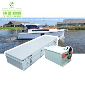 CTS IP67 marine lithium battery pack for boat 400V 500V 200AH 50KWH 100KWH 200KWH lithium boat battery