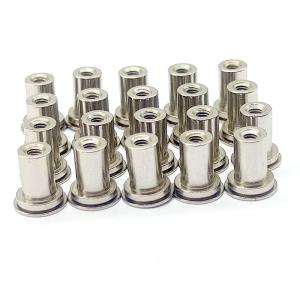 China Stainless Steel Socket Head Barrel Nut M3 M4 M5 M6 M8 M10 Splint Nut Flat Head wholesale