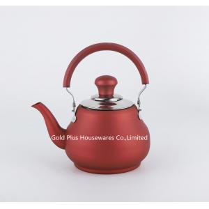 China 1.5L Metallic Painting Signal Stainless Steel Whistling Kettle With Bakelite Handle wholesale