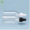 Mini W55mm Fine Mist Small Refillable Plastic Bottles Round Shape