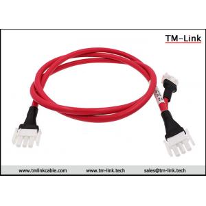 China HXT63080 3P 16AWG female to female Red PVC Jacket power cable assemblies supplier