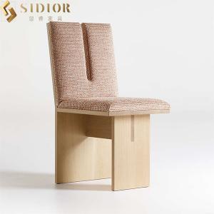 ODM Modern Solid Wood Dining Room Chairs High Back 91cm Height