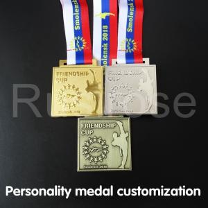 Customized individual metal medals, custom-made honour medals for martial arts competitions, gold silver bronze medal