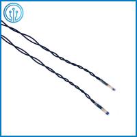 China Transparent Twisted CLASS B PT100 PT1000 Temperature Sensor With UL10362 28AWG PTFE Cable on sale