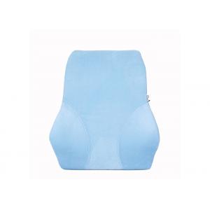 Lumbar Back Support Memory Foam Seat Pad Cushion With Mesh Cover , 50-80D
