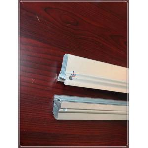 China LED Light Silvery 6063 T5 Industry Heat Sink Aluminum Profiles Length 560mm wholesale