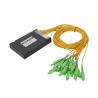 China 16CH CWDM Mux Demux Module with Monitor and Expandable Design Low Insertion Loss  LC UPC Single Fiber ABS box for High Density Network Solutions wholesale
