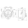 China Sensor de acelerômetro altamente sensível para aplicações industriais ± 70 g wholesale