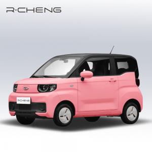 Left Hand Drive Chery QQ Ice Cream EV Electric Car 4 Seats 100km/H