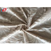 China Flower Embossed Crushed Velour Fabric Sofa Velvet Upholstery Fabric For Home Textile on sale