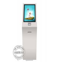 China 24 27 Self Service Touch Screen Kiosk With Thermal Printer on sale