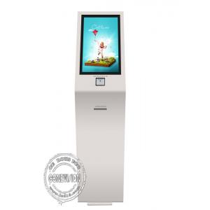 China 24 27 Self Service Touch Screen Kiosk With Thermal Printer supplier